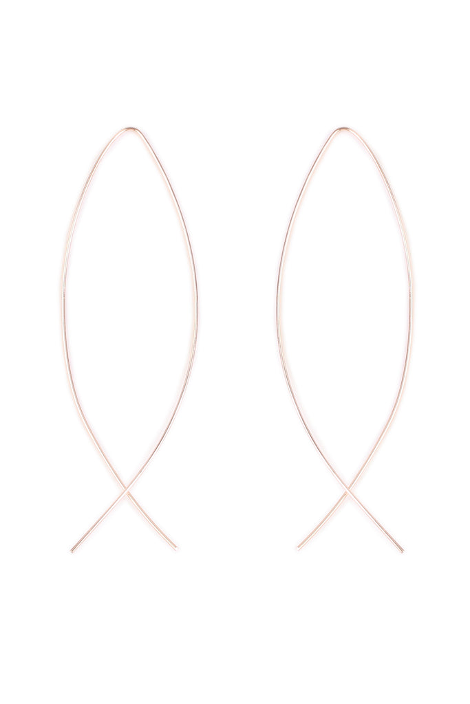 HDE1859 - HOOP EARRINGS