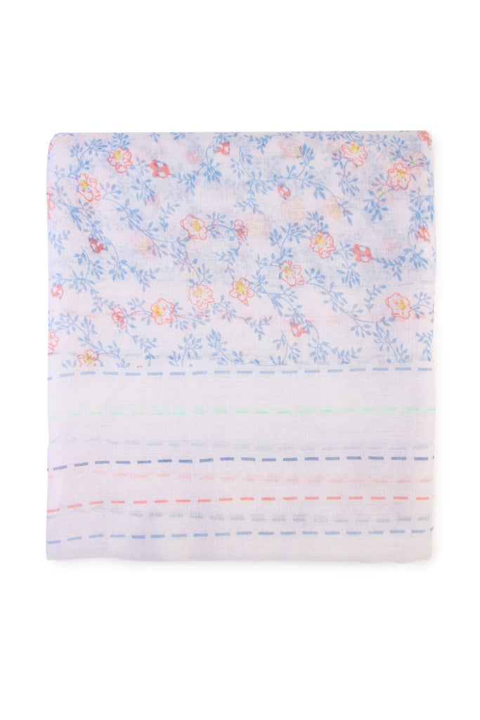 Floral Print Scarf