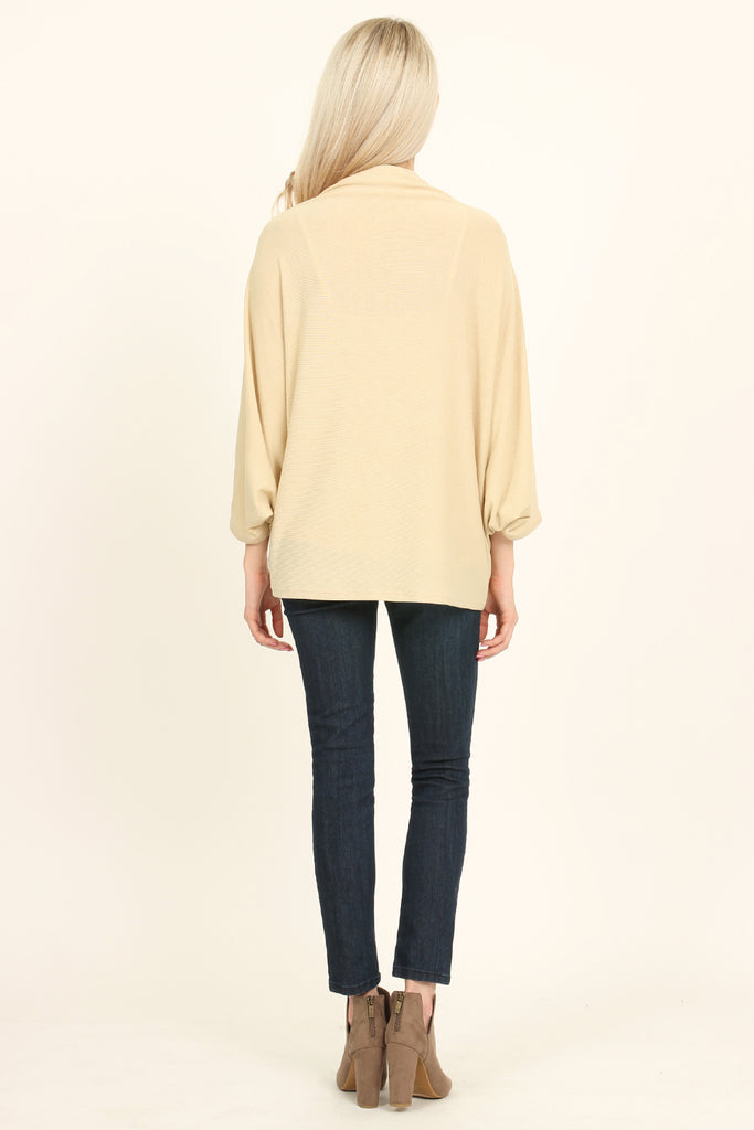 Open Front Dolman Cardigan