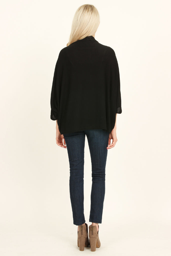 Open Front Dolman Cardigan