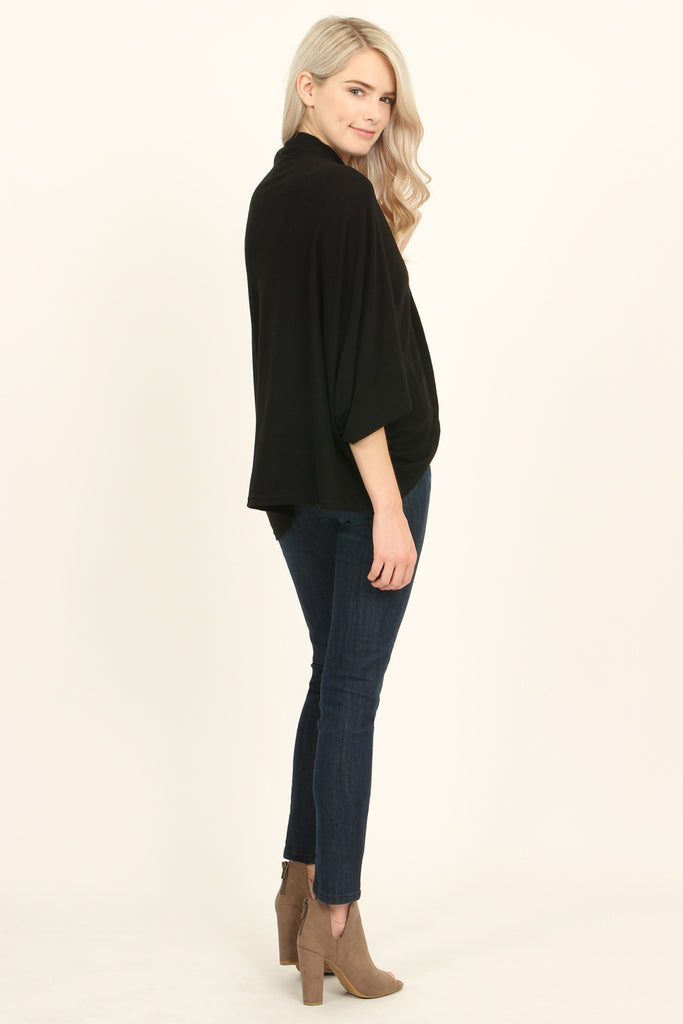 Open Front Dolman Cardigan