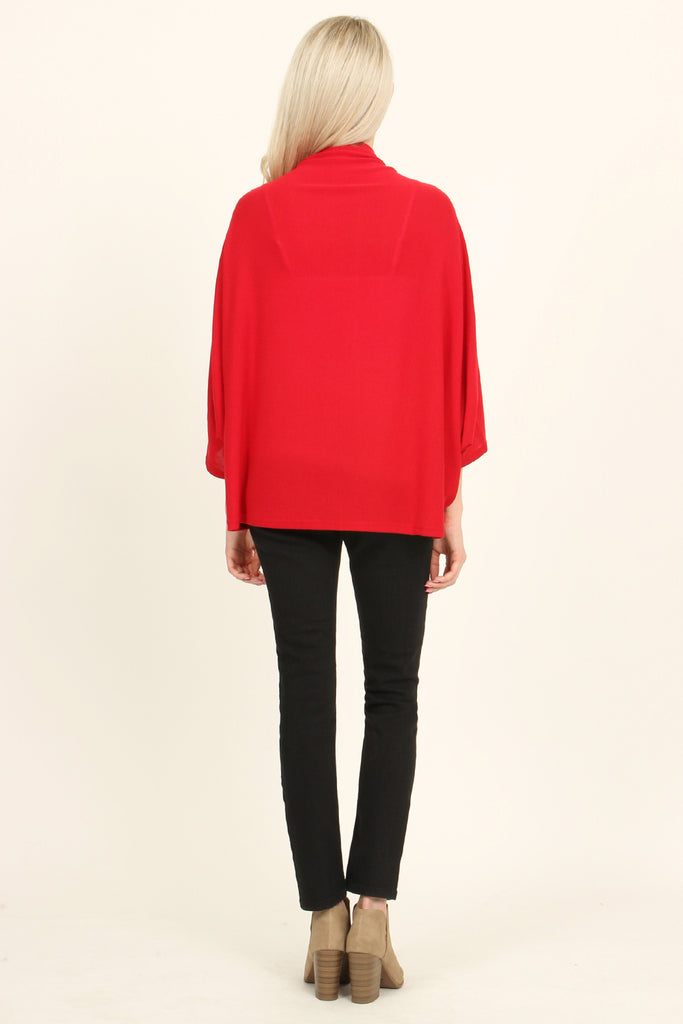Open Front Dolman Cardigan