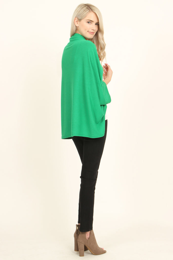 Open Front Dolman Cardigan
