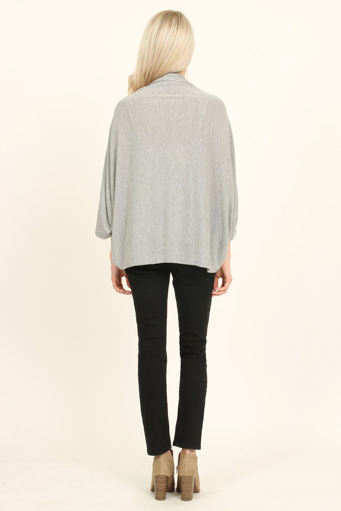 Open Front Dolman Cardigan