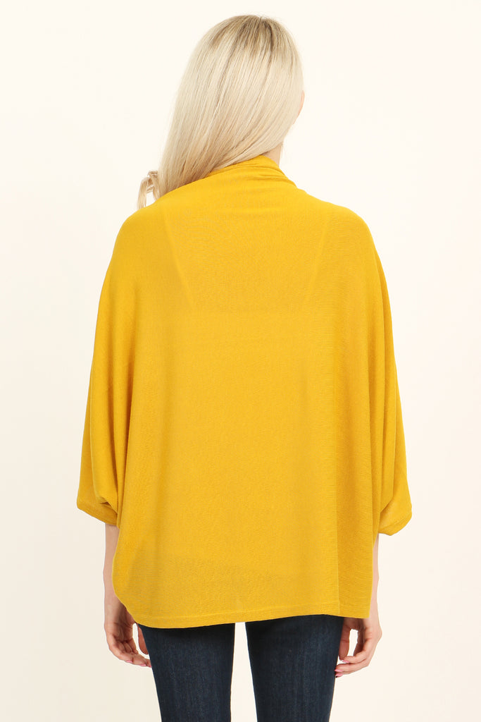 Open Front Dolman Cardigan