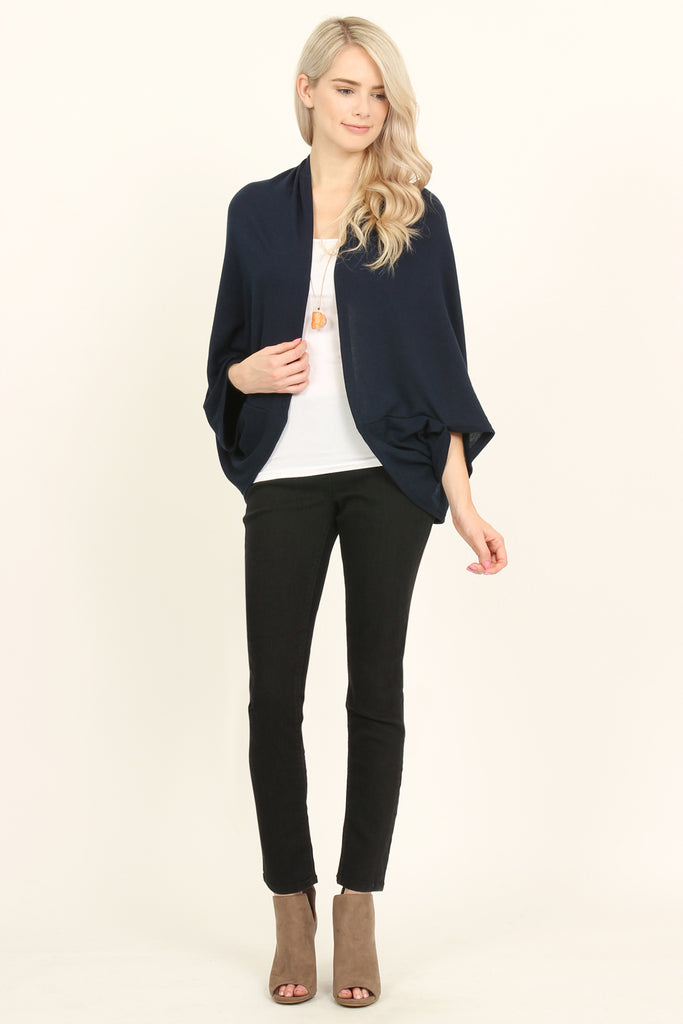 Open Front Dolman Cardigan