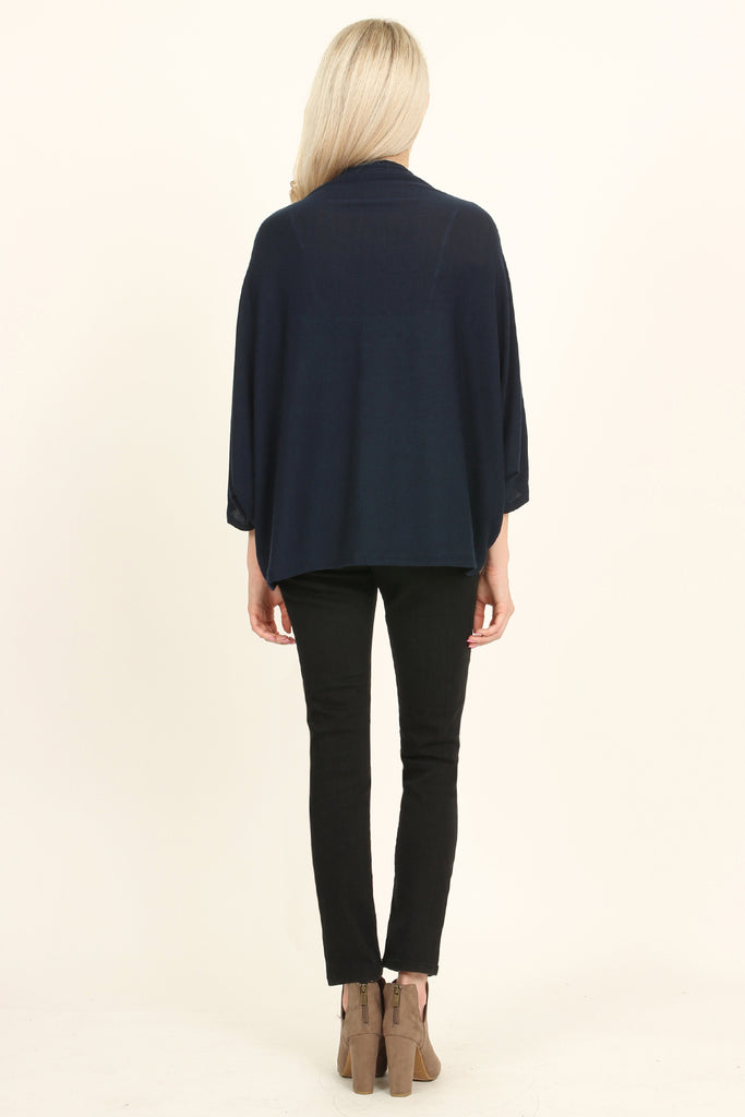 Open Front Dolman Cardigan