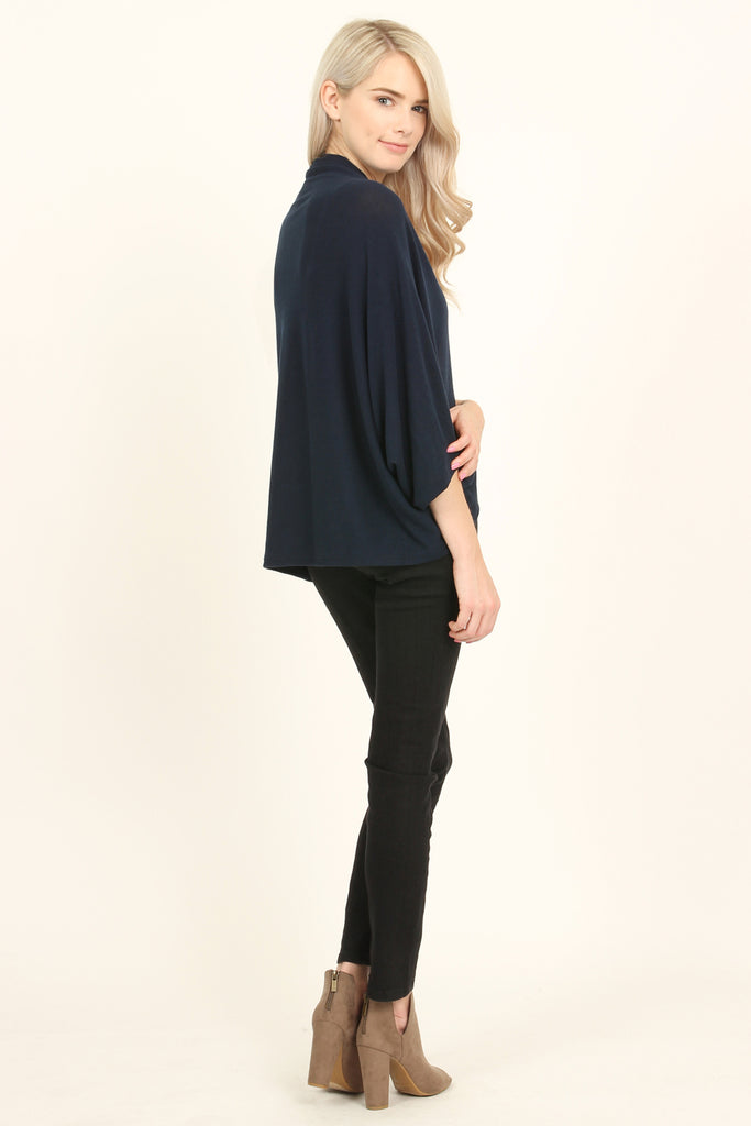 Open Front Dolman Cardigan