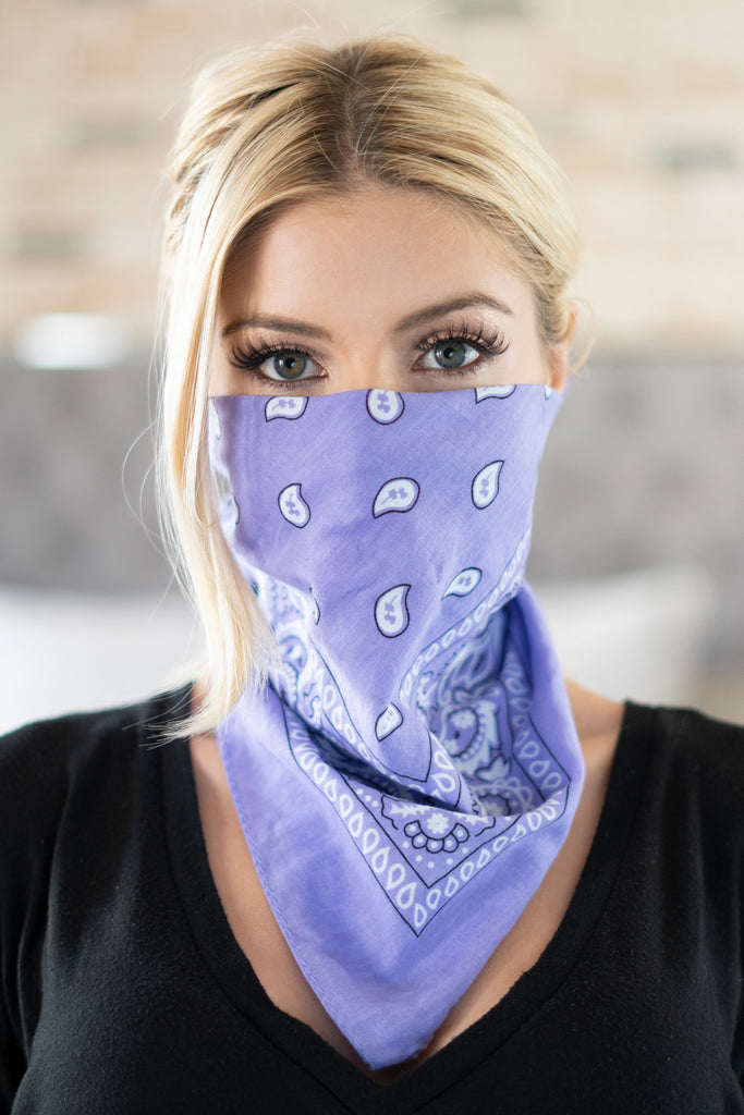 PAISLEY PRINT BANDANA