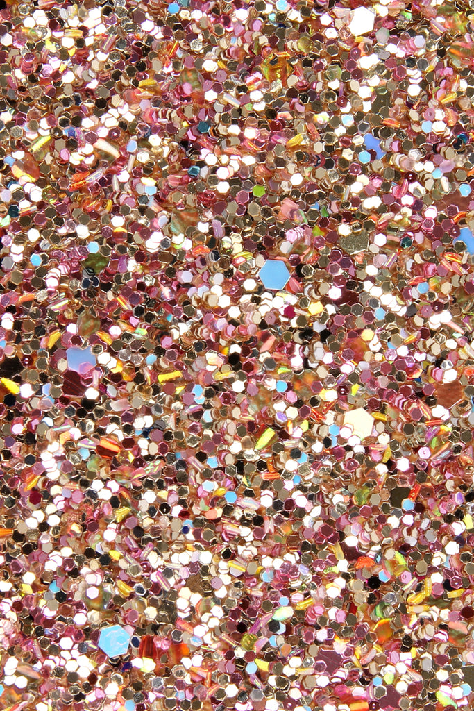 HDG1883 - GLITTER ZIPPER WALLET