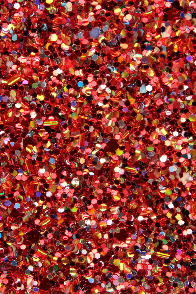 HDG1883 - GLITTER ZIPPER WALLET