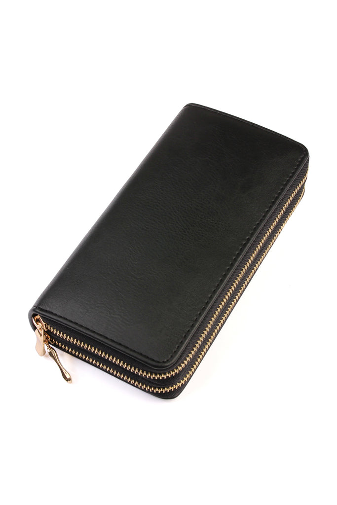 HDG2000 - DOUBLE ZIP AROUND WALLET