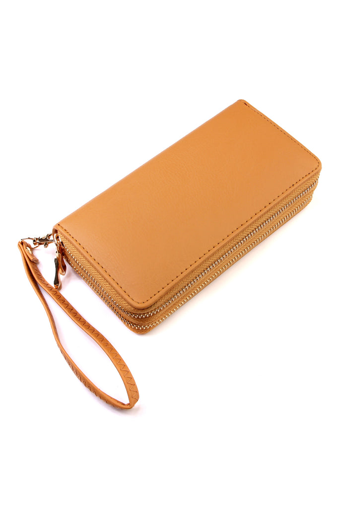 HDG2000 - DOUBLE ZIP AROUND WALLET