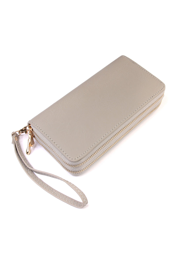 HDG2000 - DOUBLE ZIP AROUND WALLET