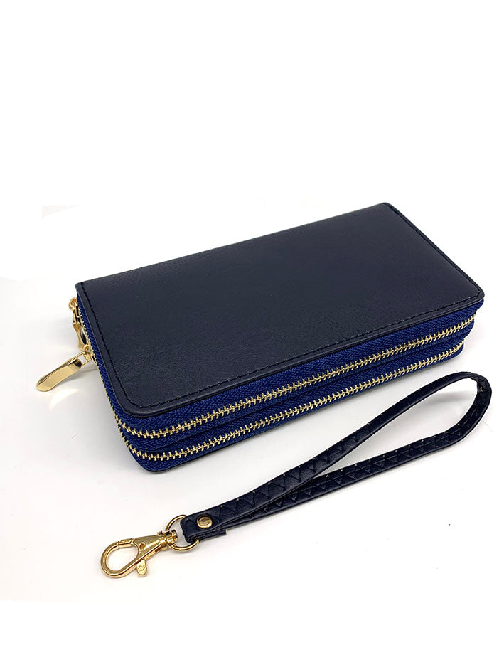 HDG2000 - DOUBLE ZIP AROUND WALLET