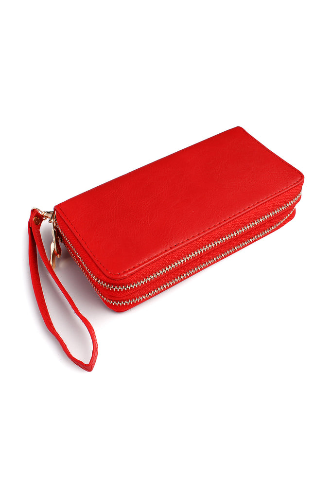 HDG2000 - DOUBLE ZIP AROUND WALLET