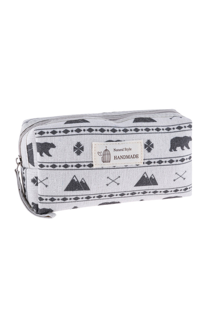 CUTE PRINTED COSMETIC POUCH