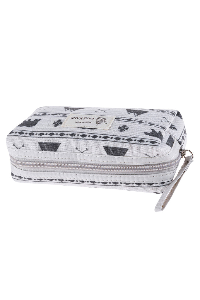 CUTE PRINTED COSMETIC POUCH