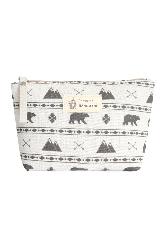 CUTE PRINT COSMETIC POUCH