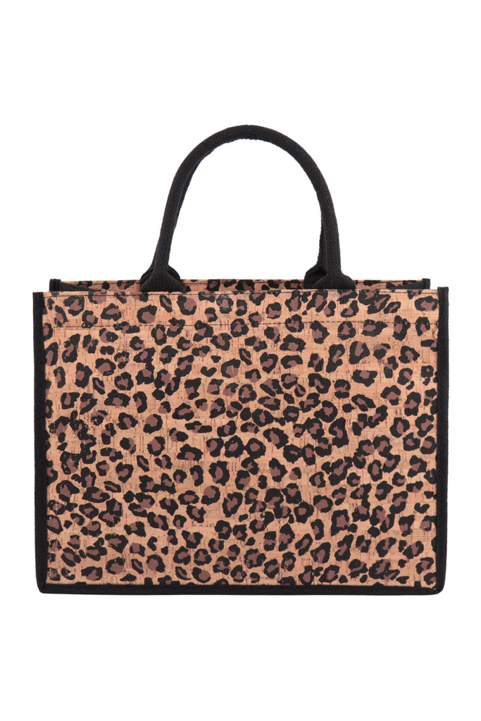 ANIMAL PRINT WOMENS FASHION TOTE BAG