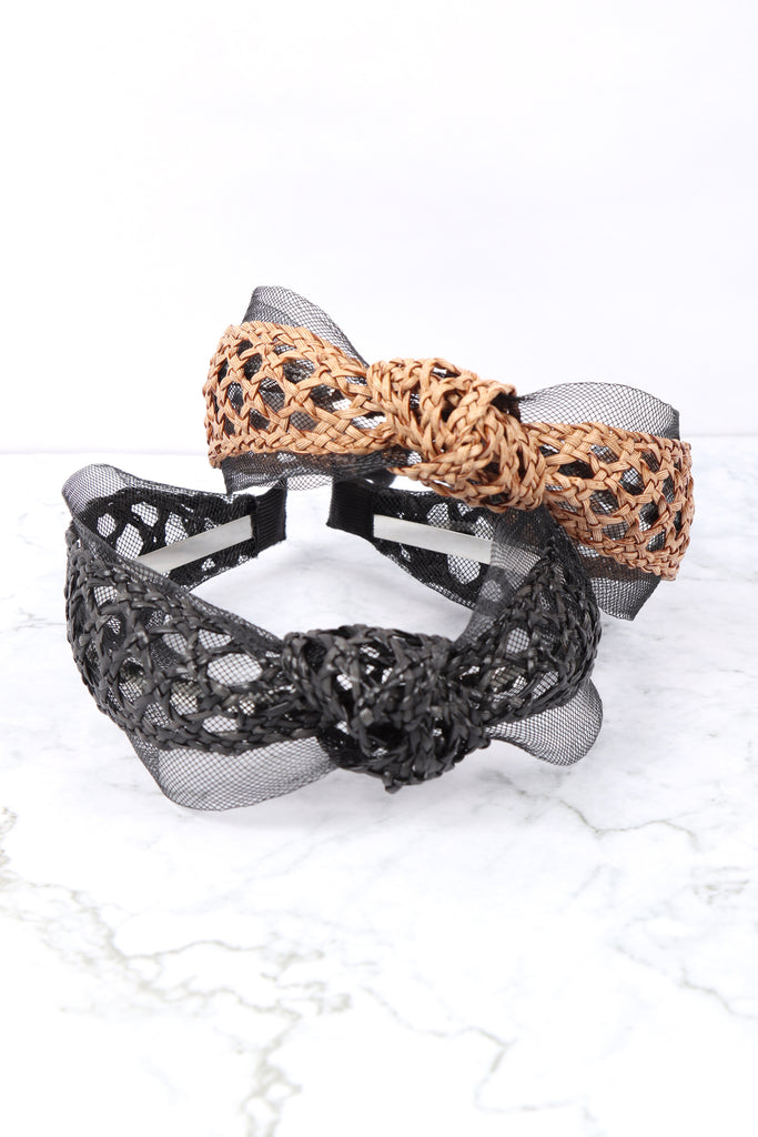 MESH RIBBON HEADBAND