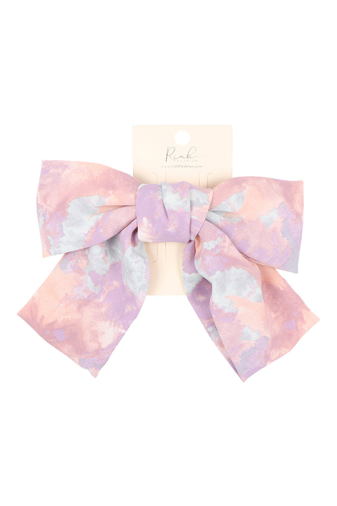 RIBBON TIE DYE HAIR ACCESSORIES