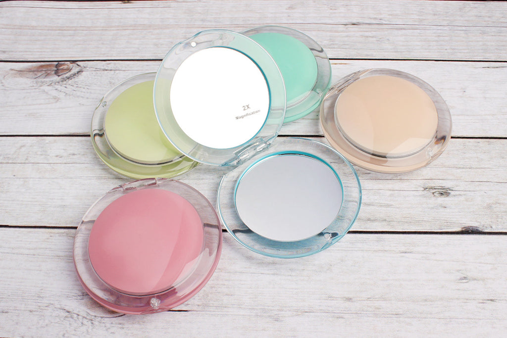 Pastel Tone Round Mirror