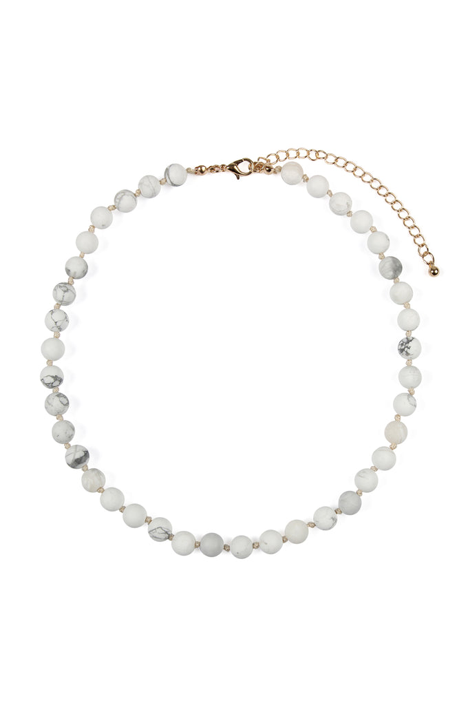 8mm Natural Stone Necklace