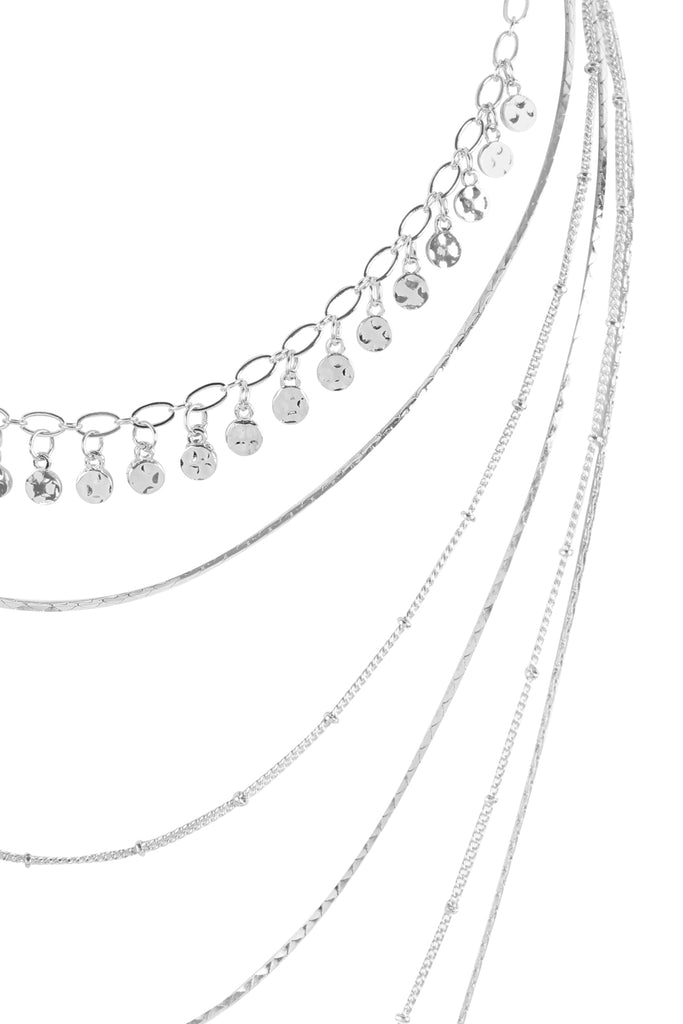 HDN2640 - DELICATE LAYER NECKLACES - Riah Fashion