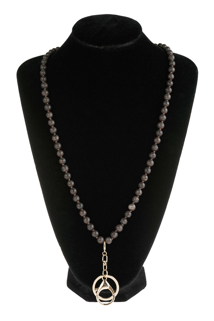 HDN2991 - BEADED MULTIPURPOSE NECKLACE OR HOLDER