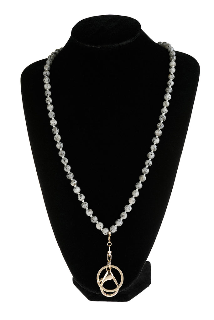 HDN2991 - BEADED MULTIPURPOSE NECKLACE OR HOLDER