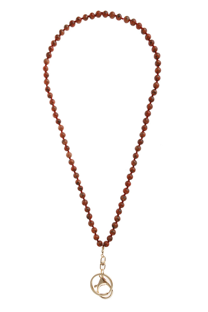 HDN2991 - BEADED MULTIPURPOSE NECKLACE OR HOLDER