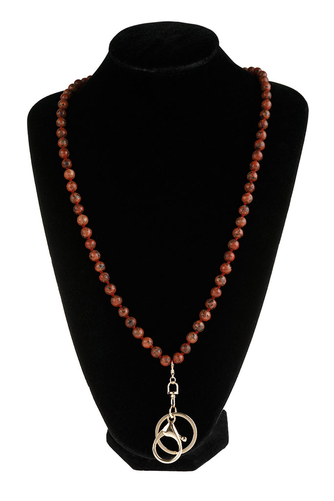 HDN2991 - BEADED MULTIPURPOSE NECKLACE OR HOLDER