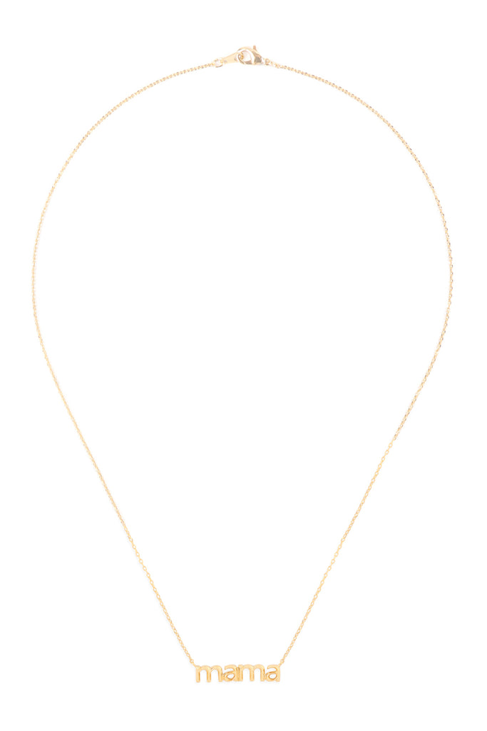 HDNEN512 - "MAMA" PENDANT NECKLACE