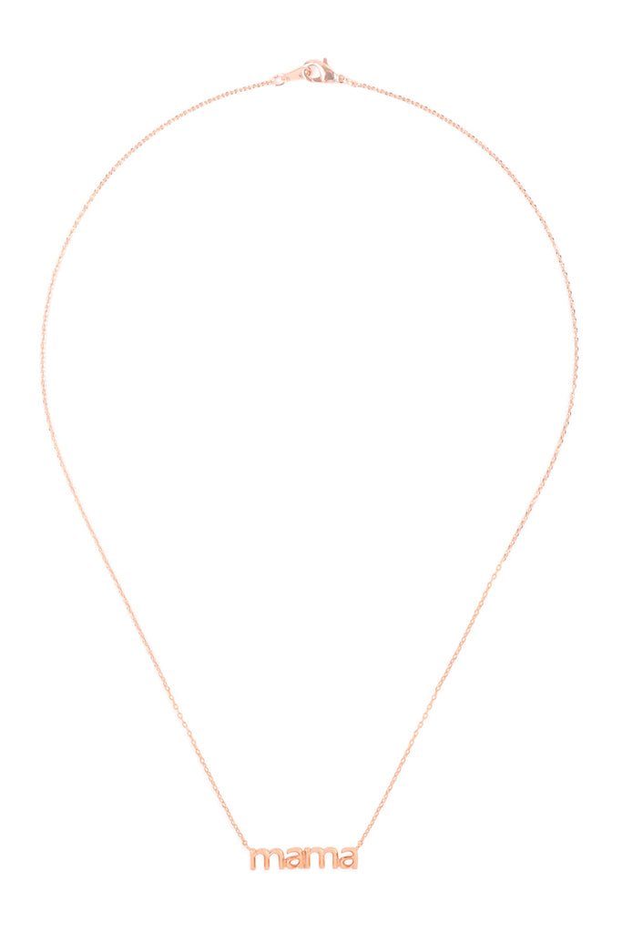 HDNEN512 - "MAMA" PENDANT NECKLACE