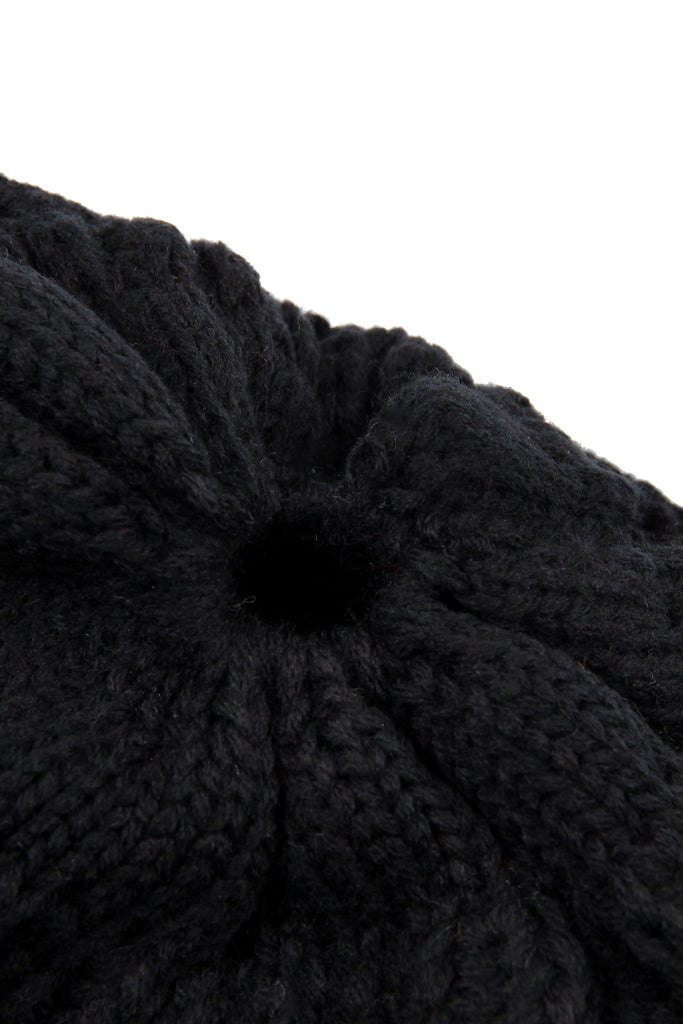 HDT2511 - LEOPARD CUFF KNITTED BEANIE