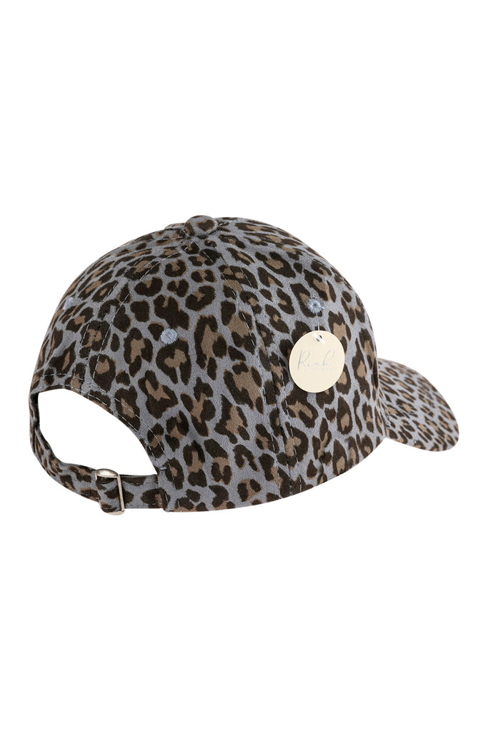 LEOPARD SKIN PRINTED CAP