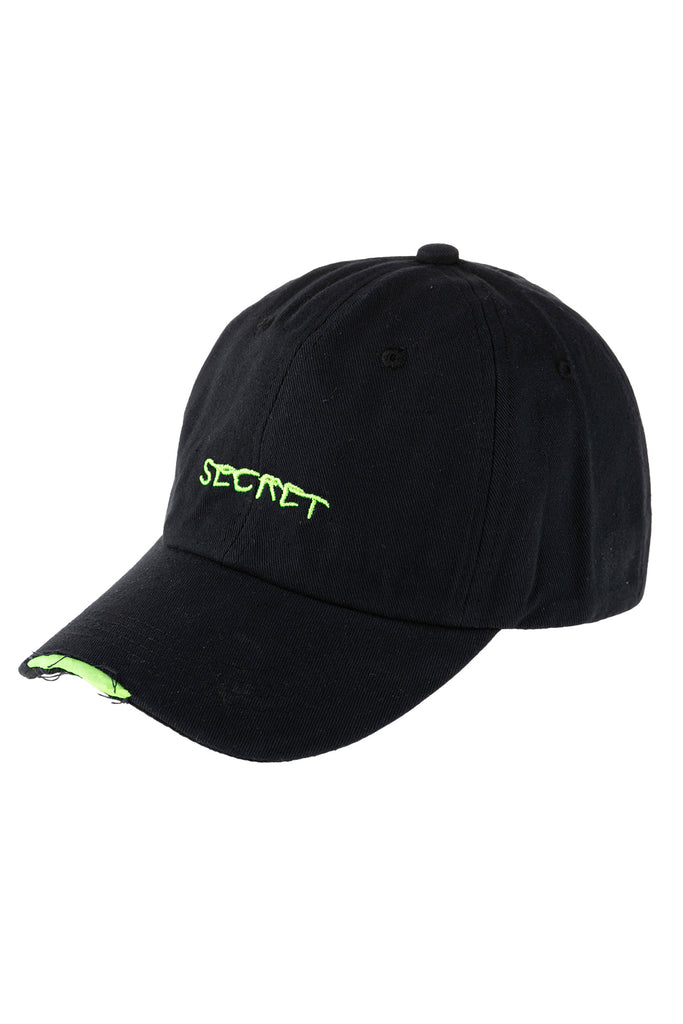 SECRET EMBROIDERED CAP