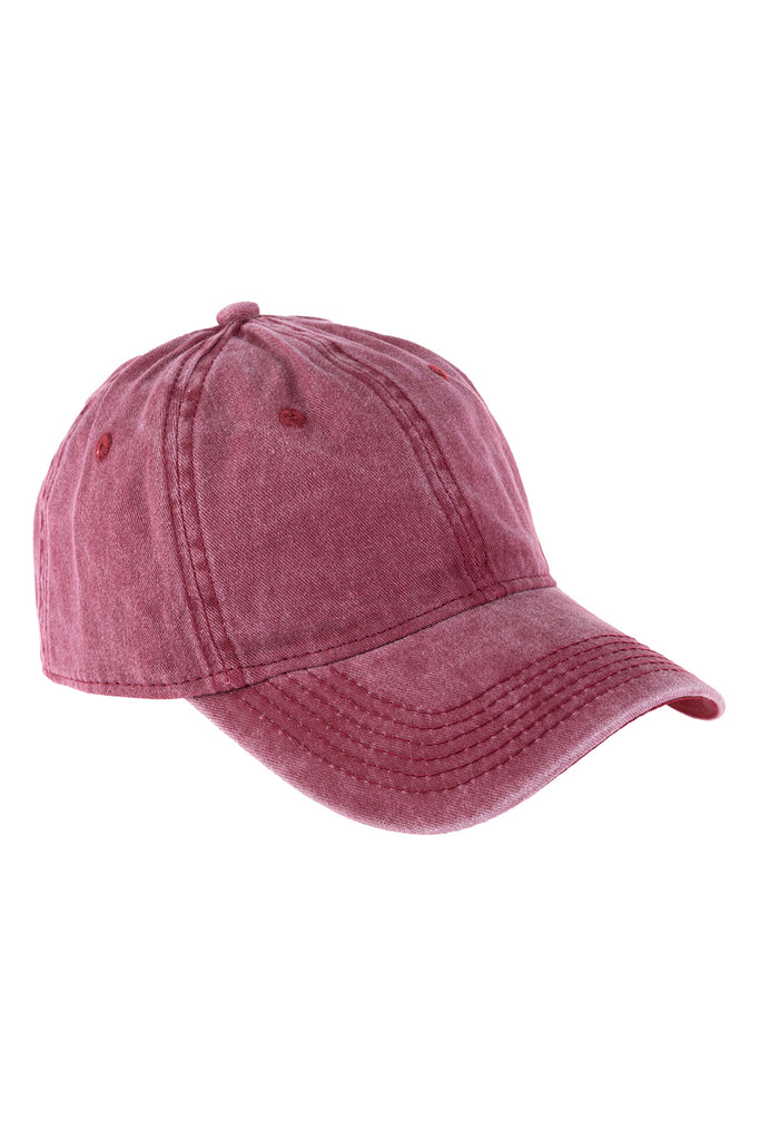 HDT3232 - ACID WASHED BASEBALL CAP