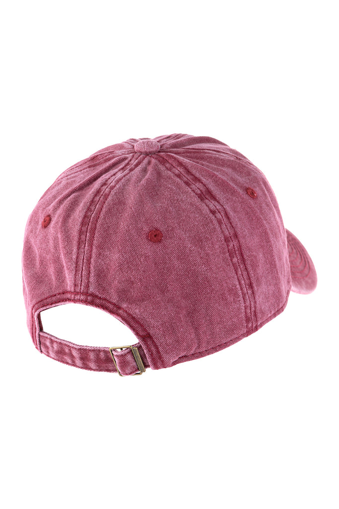 HDT3232 - ACID WASHED BASEBALL CAP