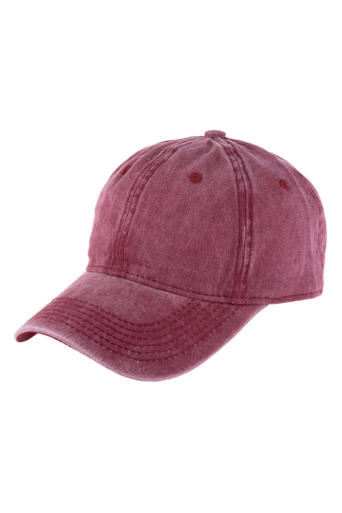 HDT3232 - ACID WASHED BASEBALL CAP