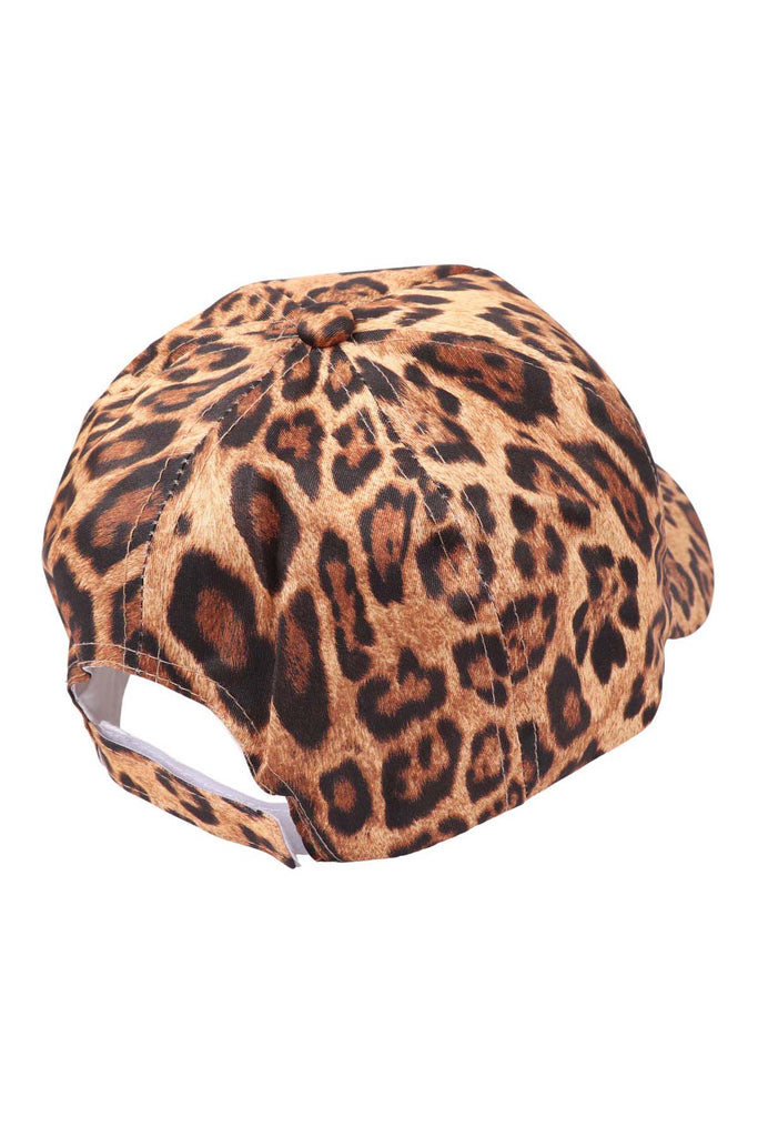 LEOPARD PRINT FASHION CAP