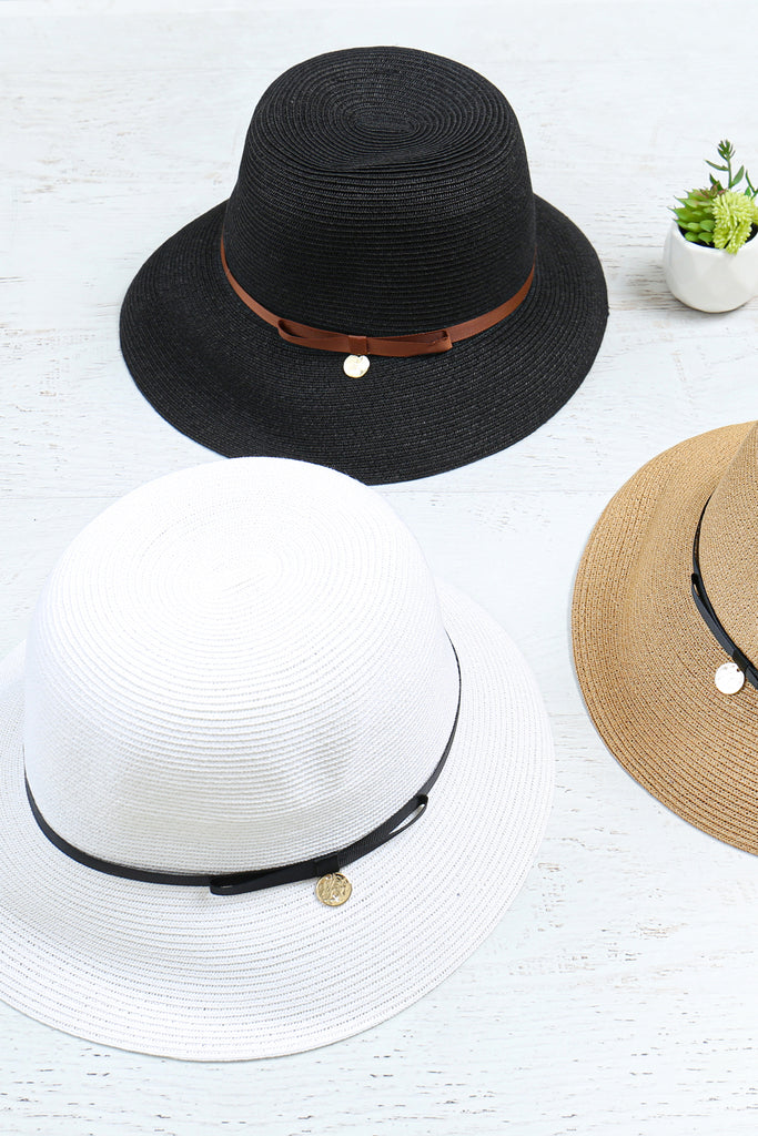 BOWLER SUMMER BRIM HAT
