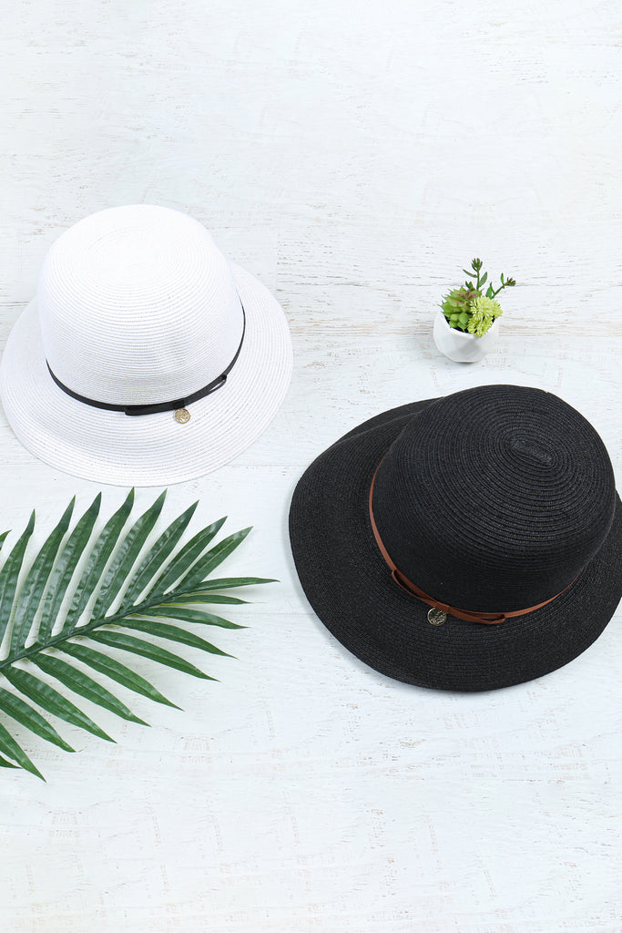 BOWLER SUMMER BRIM HAT
