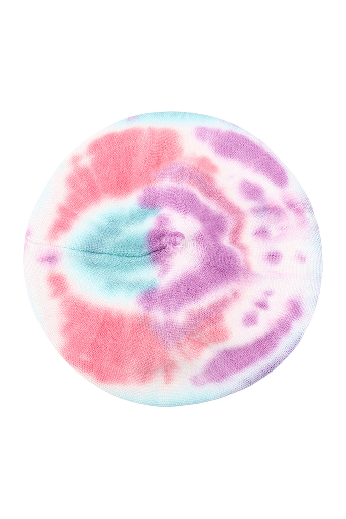 TIE DYE BERET FASHION HAT