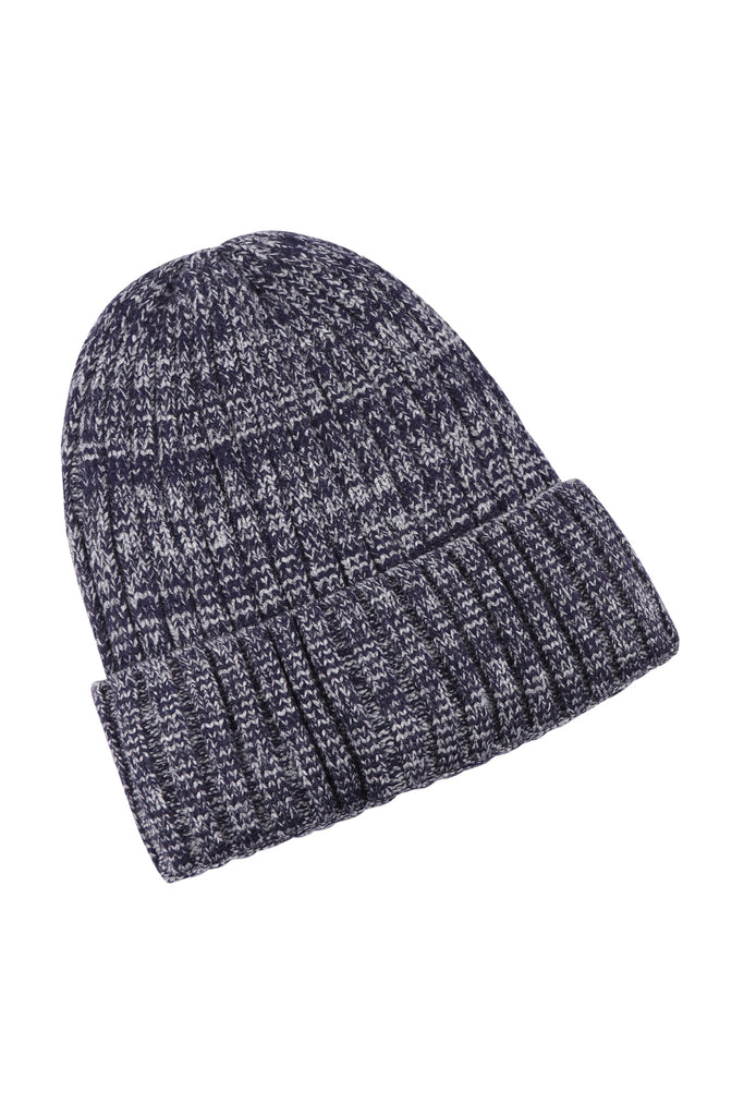 PLAIN KNITTED BEANIE