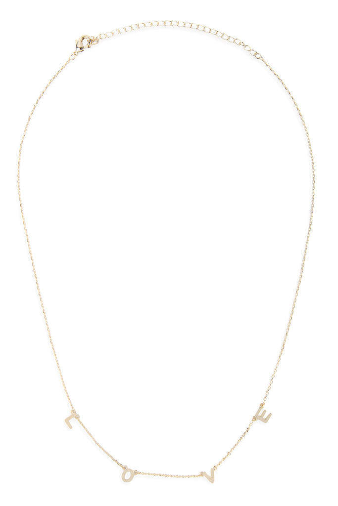 LOVE CHAIN NECKLACE