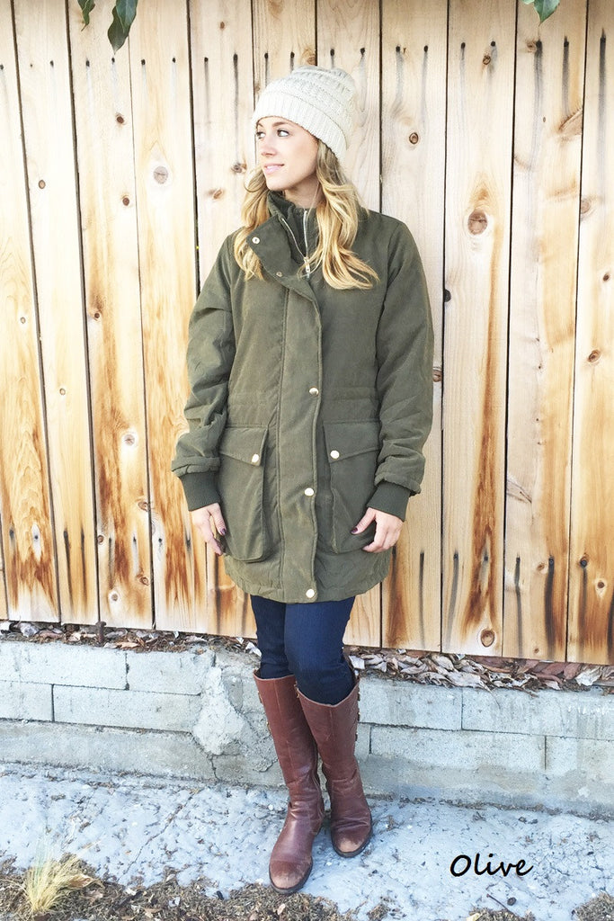 Puffer Winter Jacket-4 Colors! - Riah Fashion