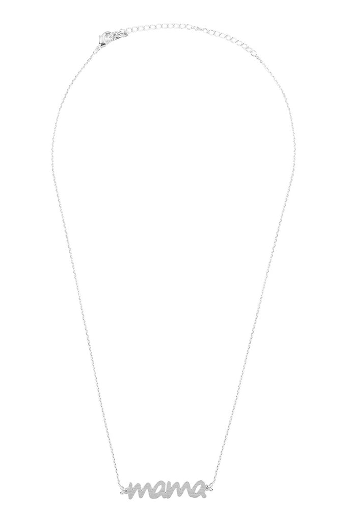 "MAMA" LETTERING NECKLACE