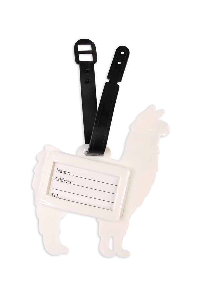 Llama Luggage Tag